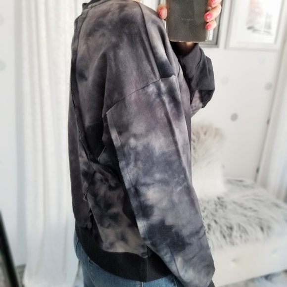 Last3️⃣🆕MIDNIGHT Slouchy Tie Dye Sweatshirt - Picture 5 of 8